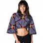 Fashion casual african dashiki clothes women print costom short sleeve tops Individualization design