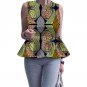 Women dashiki tops sleeveless African shirt Ankara prints african clothes fashion for party/weding c