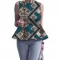 Women dashiki tops sleeveless African shirt Ankara prints african clothes fashion for party/weding c
