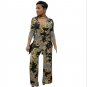 NEW Jumpsuits For Women 2017 Pantalon Largo Body Manche Longue Femme Dashiki Jumpsuit Long Sleeve Fa