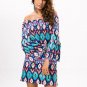 HAOYUAN Off Shoulder Women Summer Beach Indian Dress Boho Sexy Bohemian Vintage Dresses Sundress Ves