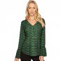 Personal tailor women african print dashiki clothes v-neck long sleeve lady style shirts africa clot