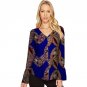 Personal tailor women african print dashiki clothes v-neck long sleeve lady style shirts africa clot