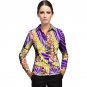 Leisure women african print dashiki clothes turndown collar ladies long sleeve tailored tailoring sh