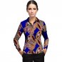 Leisure women african print dashiki clothes turndown collar ladies long sleeve tailored tailoring sh