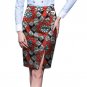 Fashion Elegant Side Slit African Skirt Womens Colorful African Print Element Dashiki Clothing Tailo