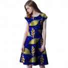 Tailored casual fashion african dress new short sleeve design women dashiki clothes ladies africa fa