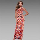 Sedlkova Vestido 2017 Summer Women Vintage Robe Lolita Long Dashiki Dresses Plus Size Bohemian Print