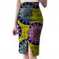 Fashion Side Slit Tailoring African Skirt Womens Colorful African Print Element Dashiki Clothing Tai