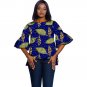 Customized African Print Unique Design Ladies Fashion Dashiki Clothes Women Vintage Multi Colored Af