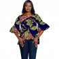 Customized African Print Unique Design Ladies Fashion Dashiki Clothes Women Vintage Multi Colored Af
