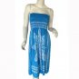Strapless Vintage Sunflower Dashiki Dress 2017 Off Shoulder Summer Beach Mini Dress Women Sexy Casua