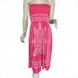 Strapless Vintage Sunflower Dashiki Dress 2017 Off Shoulder Summer Beach Mini Dress Women Sexy Casua