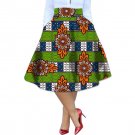 Elegant brightly colored africa print element ladies dashiki skirts custom african clothes for women