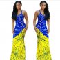 SMR8697 2017 Summer Traditional African Clothing Women Africaine Print Dashiki Dress African Clothes
