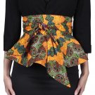 Fashion lady african printed batik belt female individuality ankara belt women beautiful wax printin