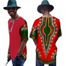 Summer Short Sleeve Shirt Men Slim Fit Brand Clothing African Print Dashiki Men Shirts Casual Mens A
