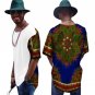 Summer Short Sleeve Shirt Men Slim Fit Brand Clothing African Print Dashiki Men Shirts Casual Mens A