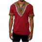 2017 summer autumn mens African clothing dashiki clothes knitting stitching Batik printing short sle