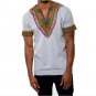 2017 summer autumn mens African clothing dashiki clothes knitting stitching Batik printing short sle