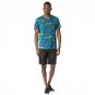 Ordinary african male tops print short sleeve men africa t shirt fashion traditional design o-neck d