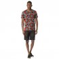 Ordinary african male tops print short sleeve men africa t shirt fashion traditional design o-neck d
