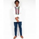 African shirt men made to measure male cotton dashiki clothes fashion patchwork male long sleeve top