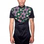 African mens tops with epaulet made to measure men dashiki clothes fashion for male short sleeve afr