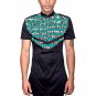 African mens tops with epaulet made to measure men dashiki clothes fashion for male short sleeve afr