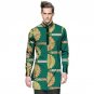 Fashion mens dashiki clothes mens african shirt personal long sleeve tops custom made print africa c