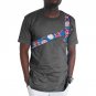 African mens tops with made to measure men dashiki clothes fashion for male short sleeve african lei