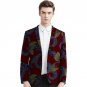 African handsome men dashiki suit custom fashion african print blazer mens suit of africa clothing f