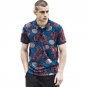 African festival customization print mens casual shirt turn down collar dashiki african clothes for 