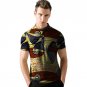 Custom made fashion mens africa dashiki clothes african t shirt personal short sleeve tops colorful