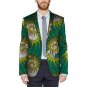 Conventional african men dashiki suit custom fashion african print blazer party mens suit of africa
