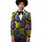 Leisure african men dashiki suit custom african fashion print blazer party mens suit of africa cloth