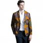 Fashion African blazer men new print patchwork design dashiki suit tailor made blazers custom africa