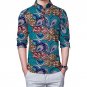 African print mens casual shirt stand collar dashiki african clothes for men fashion long sleeve top