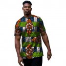 Traditional african tshirt male tops print short sleeve men africa t shirt new design o-neck dashiki