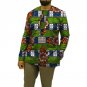Tailored Africa style printed long sleeve tops mens African clothes men fashion design dashiki cloth