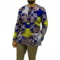 Tailored Africa style printed long sleeve tops mens African clothes men fashion design dashiki cloth