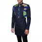 Tailored africa handsome printed short sleeve tops mens African clothes men fashion design dashiki c