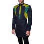 Tailored africa handsome printed short sleeve tops mens African clothes men fashion design dashiki c