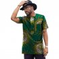 African print tops short sleeve men africa T shirt fashion africa clothing Customized traditional de
