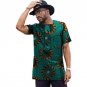 African print tops short sleeve men africa T shirt fashion africa clothing Customized traditional de