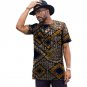 African print tops short sleeve men africa T shirt fashion africa clothing Customized traditional de