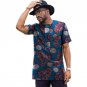 African print tops short sleeve men africa T shirt fashion africa clothing Customized traditional de