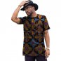 African print tops short sleeve men africa T shirt fashion africa clothing Customized traditional de