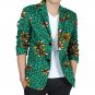 Handsome african men dashiki suit custom fashion african print blazer party mens suit of africa clot