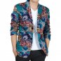 Handsome african men dashiki suit custom fashion african print blazer party mens suit of africa clot